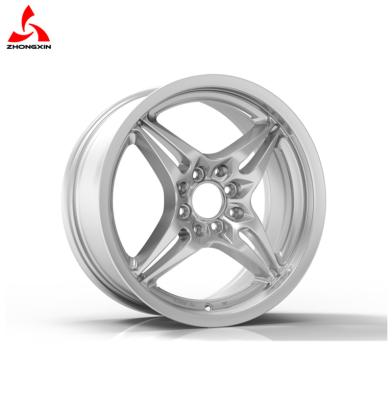 China Aftermarket Wheels ZX151 Small Size White Modify Aftermarket Alloy Wheel Rims 14