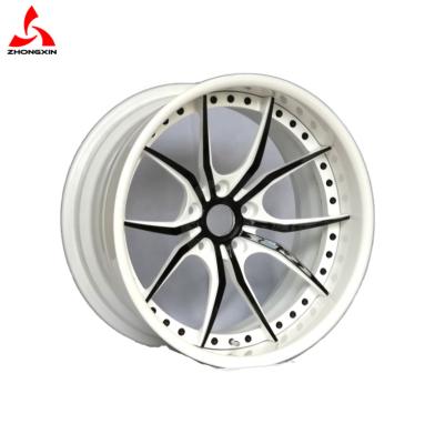 China The Alloy D-Mouvement forged the wheel made on order FG302 18 'of export 6061-T6-22' rims for luxury cars 2pc forged the wheel for sale