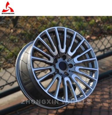 China OEM forged wheel Zhongxin FG933 graphite machine face OEM forged wheel for 7 series luxury cars with via jwl 5x120 wheels for sale