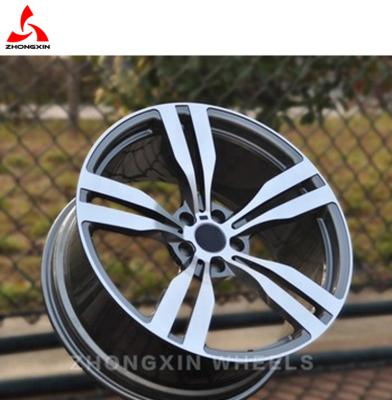 China Replica Wheels 2017 New FG937 20' 22' Wheels Replica 5x120 Graphite Machine Face 1 Piece Forged Wheels Fit X6 for sale