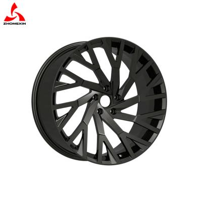 China Forged Wheel FG945 Forged Wheel 22 Inch Wheels 5x120 Silver & Black Brushed Face for sale