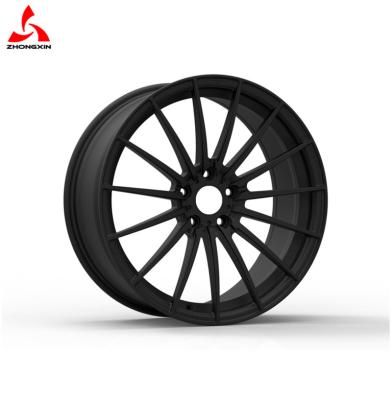 China Luxury Forged Wheels 6061-T6 FG031 Rims For Cars 19 Inch 5X112 Satin Black Forged Wheels For C CLASS for sale