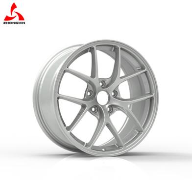 China Aftermaket wheels factory price zhongxin ZX901 19 inches staggered flow forged wheels for sale