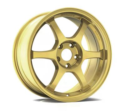 China Type C Flow Forged Alloy Wheel In Passenger Car Wheels For Japanese Type C Cars 4x100 Design In Size 15 16 17 Inch for sale