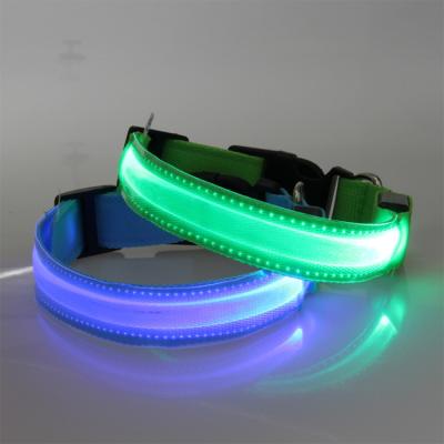 China Lights Wholesale Bulk Martingale Dog Training Collar for sale