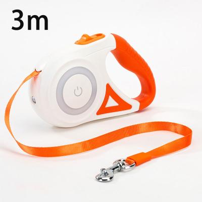 China Smart Lights Amazon Success Dog Gliding Leash with Light for sale