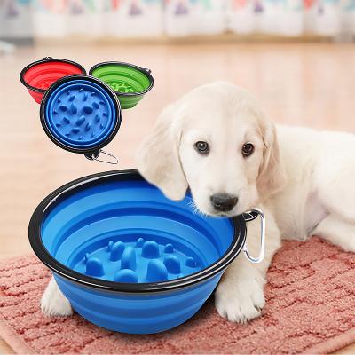 China Sustainable Puzzle Rubber Drum Slow Feeding Dog Bowl for sale