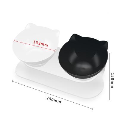 China Automatic Branded Tall Dog Feed Tilted Cat Bowl for sale