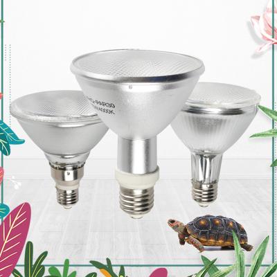 China 35W 50W 70W 100W 150W 4000K 6000K E27 UVB 3.0 Bulb Heater Lamp Reptile Reptile Light New Metal Workable UVA Dome Fixture for sale