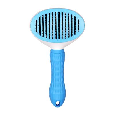 China 2022 Viable Wholesale Price Pets Style Popular Eco-friend New Arrival Cheap Self-cleaning Pet Comb for sale