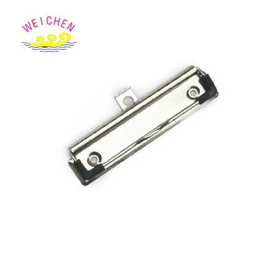 China High quality office/desk shool/stationery/DIY 100mm metal clipboard clip with hanger and clip board protective corner clamps for sale