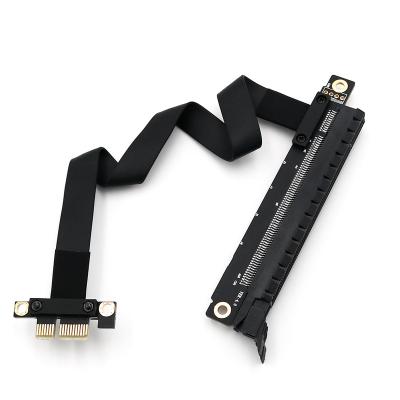 China Best Brand PCI-e Extension Cable 1X Pcie- X1 To X16 Riser Card 20cm 30cm 50cm for sale