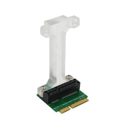 China Mini PCI-E/mSATA computer adapter with vertical installation for 3G/4G, WWAN LTE, GPS and mSATA card for sale