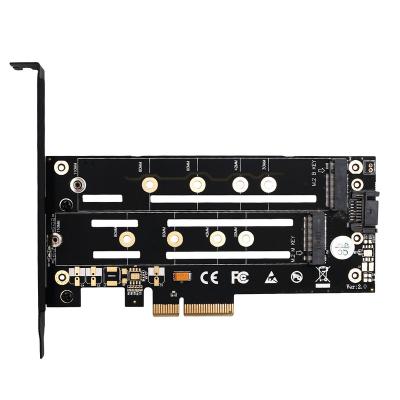 China Computer Laptop /Notebook/ OEM Sata 7 Pin M.2 M Ngff Key B-M To PCI-e 4X-Sata for sale