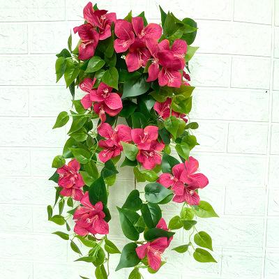 China Foam 2020 Hot Sale Artificial Flower Pendant Rose Vine For Decoration for sale