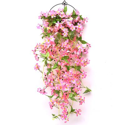 China Glory Flowers Hanging Flower Real Touch Artificial Silk Morning Decoration Celebration Flowers for sale