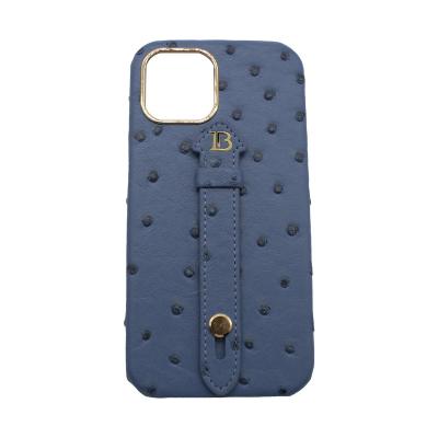 China Shockproof Polka Dot Mobile Phone Shell For iPhone Applicable Phone Case Customized Thickened Wris Drop-Resistant Leather Phone Case for sale