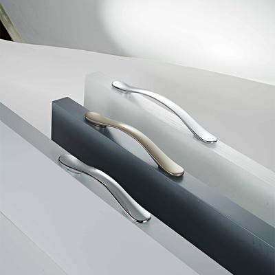 China Modern zinc alloy modern furniture cabinet handle for sale