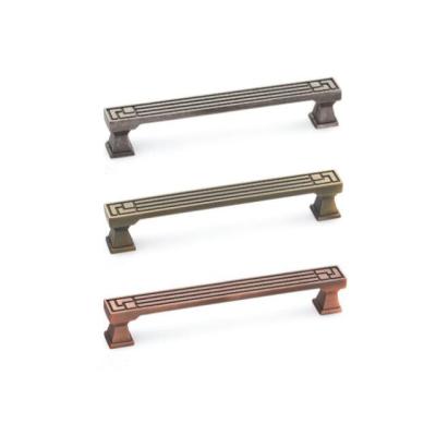 China Modern Classical Design Zinc alloy Furniture Cabinet Handle Wardrobe Pull Handle for sale