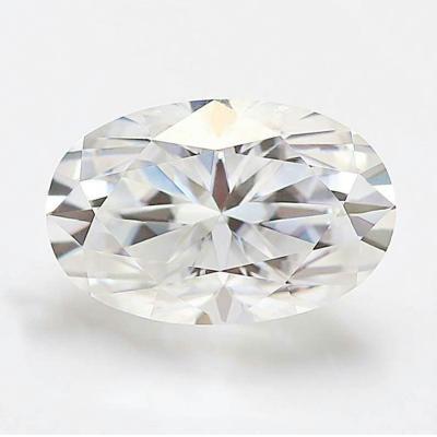 China Color Game Or Fire Accept Odm OEM Oval Cut Wholesale Gemstones Moissanite Stone for sale