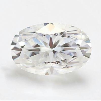 China Color Play or Fire Lab Raise Diamond Clarity VVS1 For Ring Jewelry Def Oval Loose Moissanite GRA Moissanite Gemstone Wholesale Diamond for sale