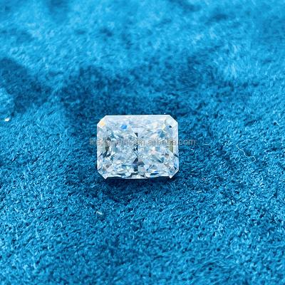 China Fire Lifeng Gems RTS Product Color Play or Ice Cut Moissanite Radiator 2 CT D VVS Loose Stone Diamond Moissanite for sale