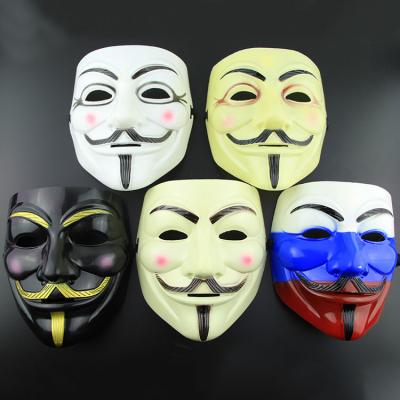 China Holloween\Party Movie Cosplay V For Vendetta Hacker Mask Guy Fawkes Halloween Christmas Party Anonymous Gift For Kids Adult Movie Theme Mask for sale