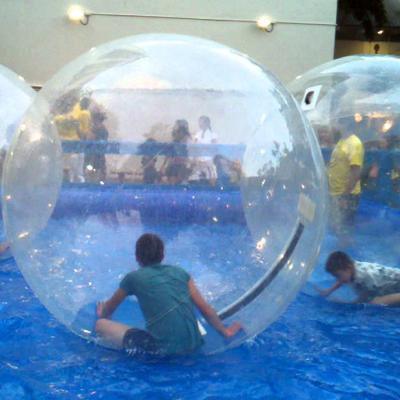 China PVC Inflatable Cheap Water Toy Running Water Bubble Walking Ball For Adults/Kids for sale