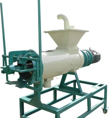 China Farms Screw Press Cow Dung Dewatering Machine Solid Liquid Fertilizer Separator for sale