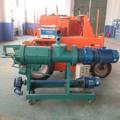 China Fertilizer Manure Dewatering Screw Press Separator For Cow, Pig, Chicken Manure Dewatering for sale