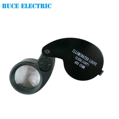 China Portable Magnifier MG21011 Jewelry Magnifying Glass With LED Light Illuminated Magnifier Portable Jewelry Magnifier With Luminous Magnifier Light MG21011 for sale