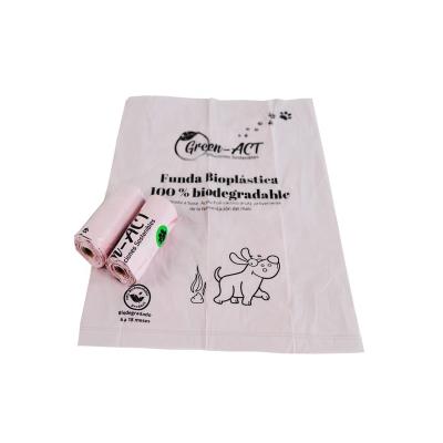 China Convenient Environmental Friendly OEM BIODEGRADABLE Customized Logo Dog Poop Biodegradable Waste Bag Compostable for sale