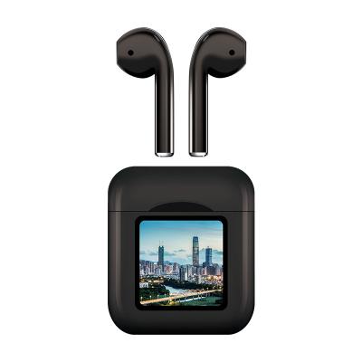 China Hot active Earbuds noise canceling earbuds can download pictures tws stereo earphone genuine wireless headset for sale