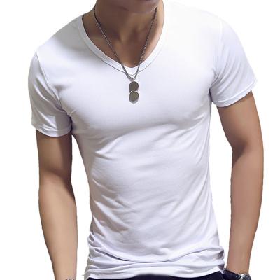 China 2021 Custom Wholesale Anti-Wrinkle T-shirt Mens Clothing Empty Fitness Gym Clothing For Men for sale