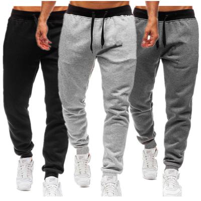 China Hot Selling Anti-Wrinkle Fitness Joggers Mens Joggers Sweatpants Sports Jogging Elastic Custom Pants for sale