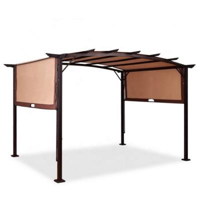 China Hot Sale Outdoor Garden Plant Garden Gazebo Pergola Gazebo Grape Gazebo Waterproof Foldable Supply and Canopy Cover for sale