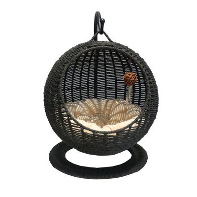 China Modern Hot Sale Commercial Design Hanging Chair Iron Patio Cat Hanging Chair for sale