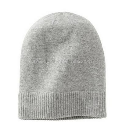 China COMMON high quality knitted cashmere hat for sale