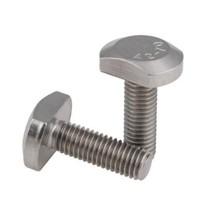 China Flat Maker Stainless Steel Metal T Shape Main Machine Screw for sale