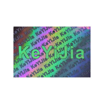 China Holographic Sticker Paper Hologram Printable Sticker Printing Security 3D Holographic Labels 3D Holographic Security Label for sale