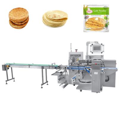 China Food Tortilla Bread 3 Seal Side Seal Topping Machine for sale