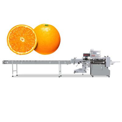 China Automatic Food Plastic Bag Fruit And Vegetable Packing Machine Flow Packing Machine for sale