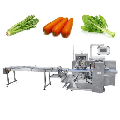 China Qingdao Bostar Food Horizontal Automatic Packaging Machine Vegetable And Fruit Packing Machine for sale