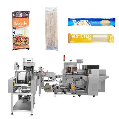 China Automatic Weighing Pouch Food Filling and Packing Machine for Rice Vermicelli Stick Noodles Pasta for sale