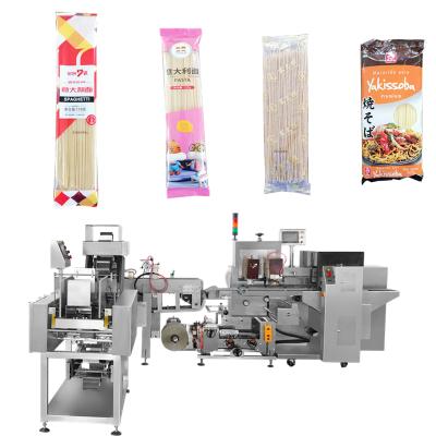 China Solid Food Automatic Weighing Weight And Packing Machine For Stick Noodle Rice Vermicelli Pasta for sale