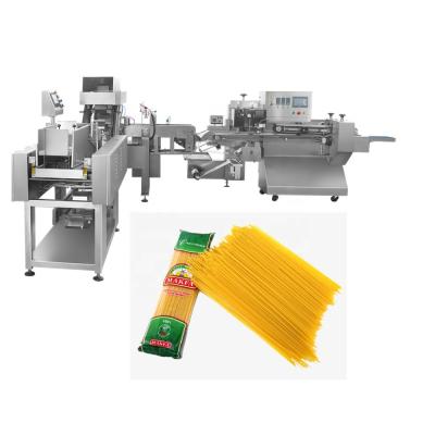 China Full Automatic Customized Design Spaghetti / Pasta Wrapping Wrapping Packing Machine for sale