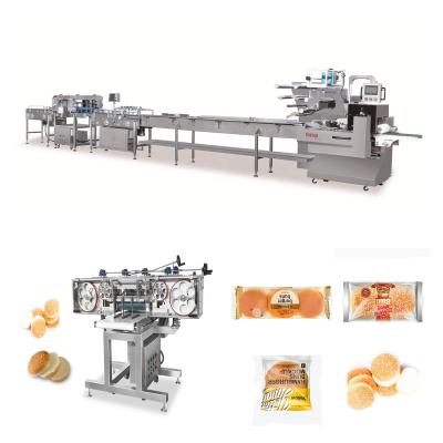 China 10 kinds of products data momeory automatic hamburger buns sit bag packing machine for bun bag for sale