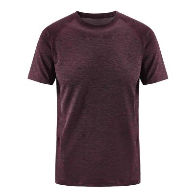 China Multi-size Selection Sample Casual Style Breathable Nylon Made Customize Plain Men's T-shirts for sale