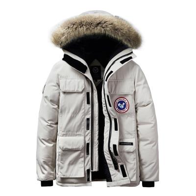 China Hot Selling Cotton-padded Clothes Keep Warm Waterproof Winter Plus Size Mens Jackets for sale