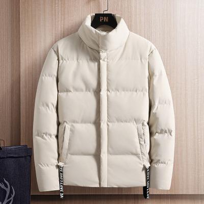 China Men's Fashion Bomber Jackets 2021 New Warm Winter Men's Striper Casual Jacket Men's Short Coats for sale